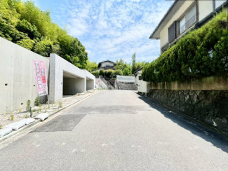 【前面道路含む現地写真】 | 高槻市日吉台六番町　売土地