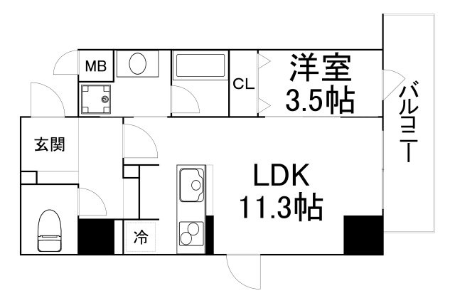 【間取り】 | パンセ新町