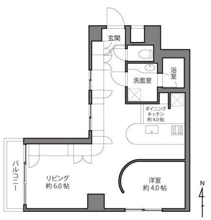 【間取り】 | レジェンド浅草