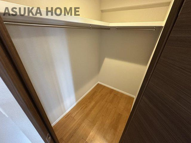ライオンズマンション横浜常盤台の収納|衣類や箱物や思い出の品もたっぷり収納できるのでお子様の成長に合わせた収納ができそうですね。