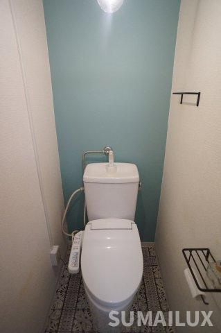 熊本市中央区新町４丁目の賃貸マンションのトイレ