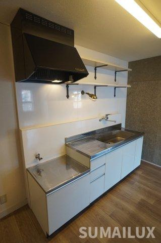 熊本市中央区新町４丁目の賃貸マンションのキッチン