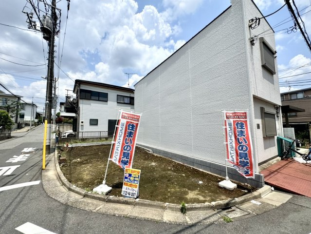 練馬区早宮3丁目　南西角地　建築条件無し売地限定1区画