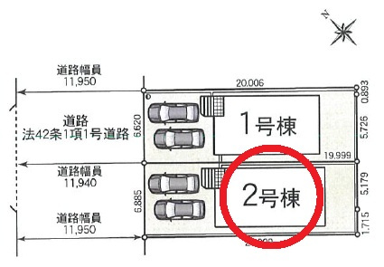 西尾市住崎第7　新築分譲住宅　全2棟　2号棟のその他