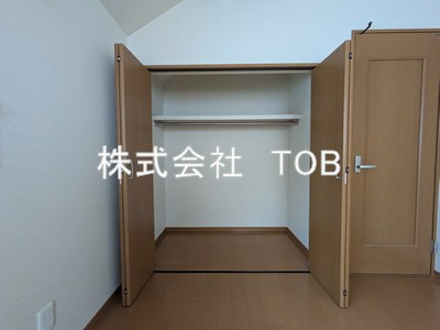 【収納】 | プリマヴェーラ-再契約型　定期借家　4年or6年- | 2F洋室6帖　収納※クリーニング完了前※