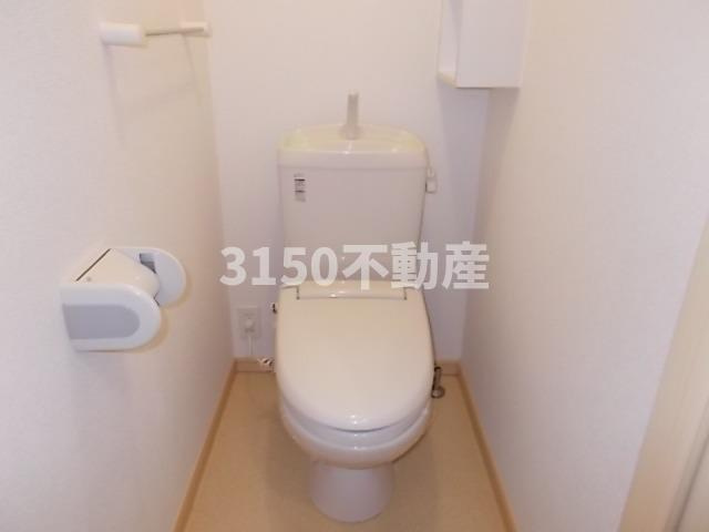 マーヴェラス　ヴィラ　Ｄ棟のトイレ|トイレもきれいです