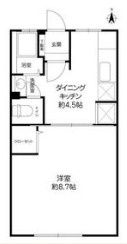 岡本梅林住宅５号棟の間取り