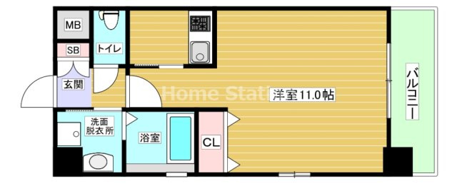 【間取り】 | アドバンス大阪ベイストリート