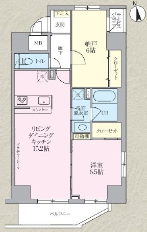 ザ・オベリスクイマド の間取り