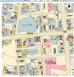 【地図】 | 大和駅 徒歩3分 ペレオ4プラス 64.46㎡