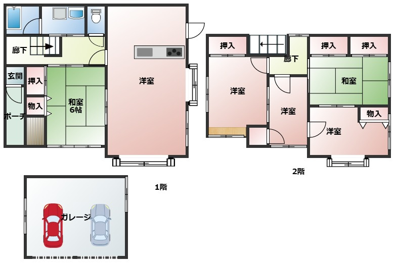 見附市今町5丁目　土地建物【商談中】の間取り