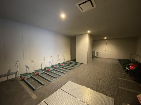 ジオタワー南森町の駐輪場