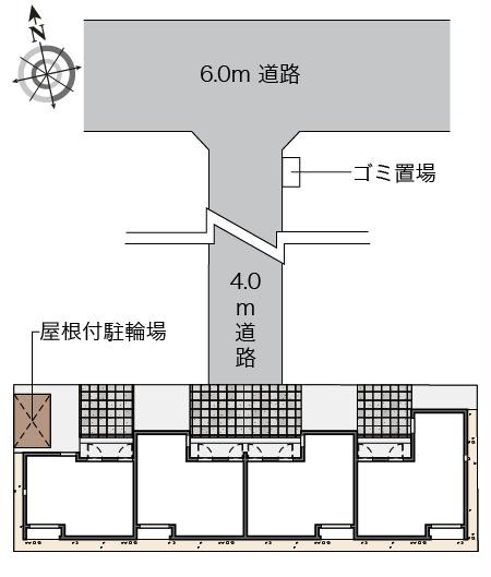 レオネクストボヌールYの区画図