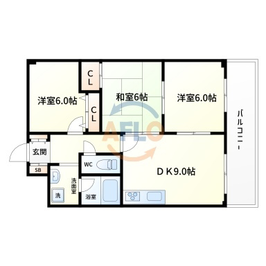 レグルス北池の間取り|レグルス北池　間取り