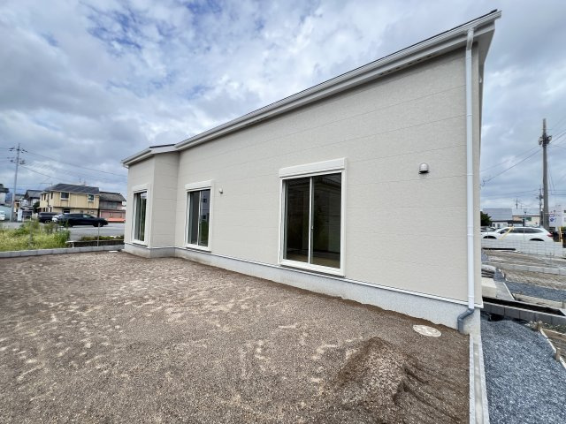 新築　富岡市富岡1期　LiGNAGE　2号棟の庭|新築　富岡市富岡1期　LiGNAGE