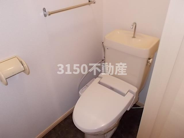 メゾン須賀Ⅱのトイレ|清潔感のあるトイレです