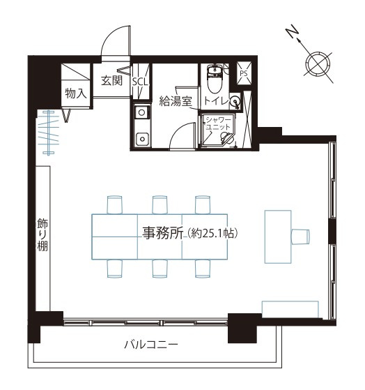 代々木エアハイツの間取り
