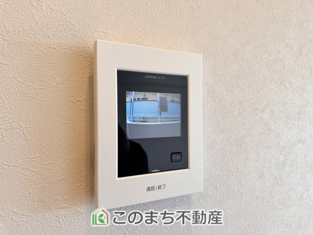三番町ハイツの設備|（同社施工リフォーム例）モニタ付きインターホンで防犯面もしっかり安心♪