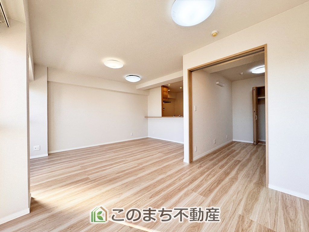 三番町ハイツの居間・リビング|（同社施工リフォーム例）