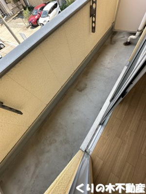 【バルコニー】 | コーポ拝志 | バルコニー付きです