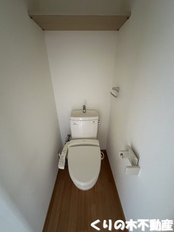 【トイレ】 | コーポ拝志 | ゆったりとした空間のトイレです