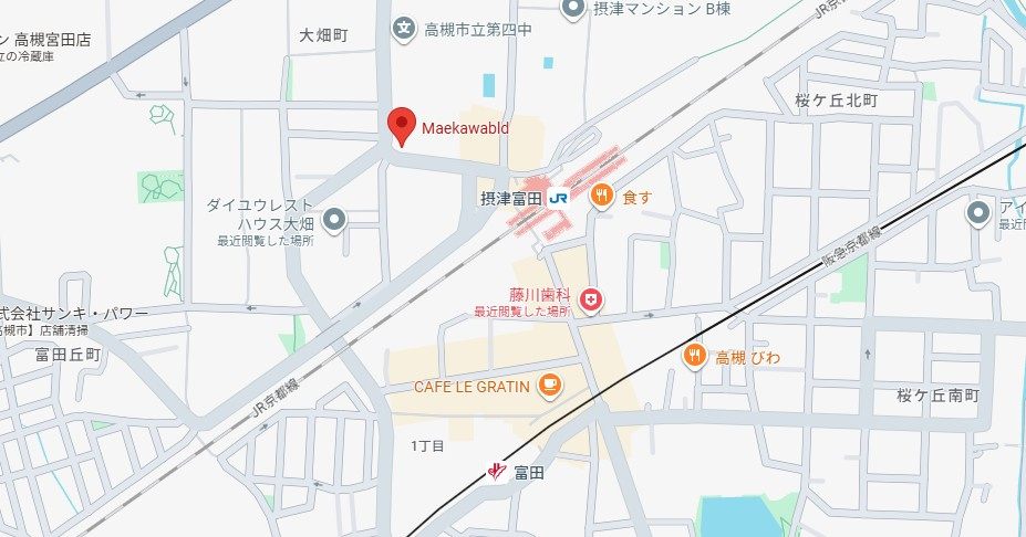 MAEKAWA BLDの地図