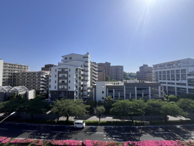 シーガルポート新本牧の展望|整然とした街並みを望む開放感の有る景色です。ぜひ実際にご覧になって下さい。