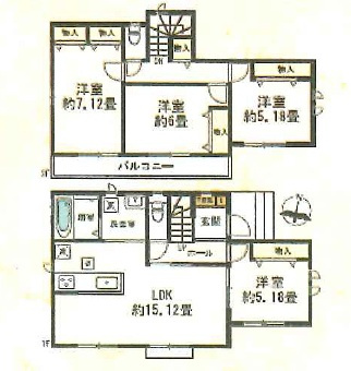川越市安比奈新全7棟　新築戸建　ハートフルタウン