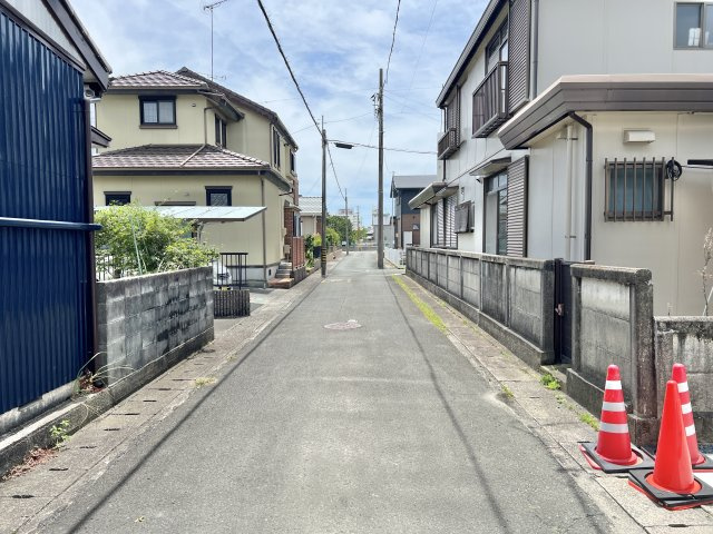 舞阪町弁天島 1期の前面道路含む現地写真|物件前の道路になります。