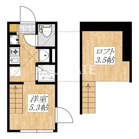 アルブル小岩の間取り|間取り