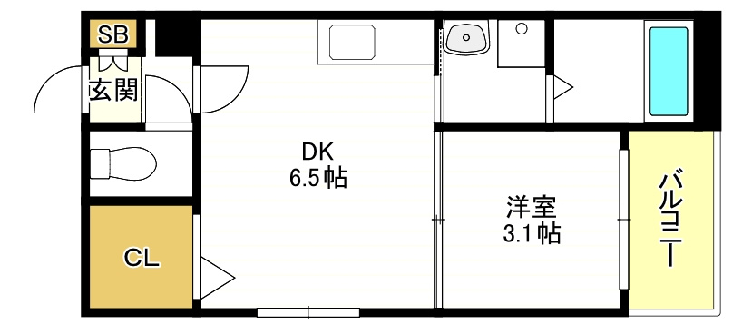 ニューバッツの間取り