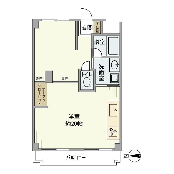 ライオンズガーデン蒲田の間取り