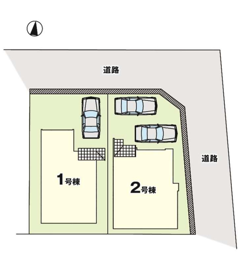 玉川学園１１期の区画図