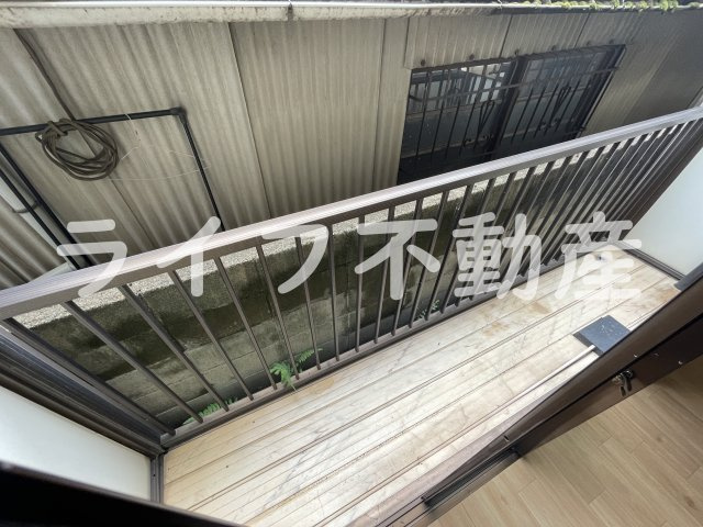 グリーンマンションのバルコニー|バルコニー付きです
