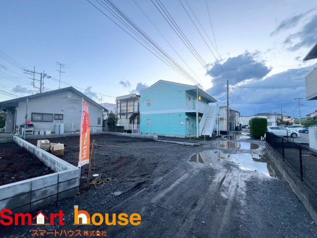 相模原市中央区上矢部　１棟の前面道路含む現地写真