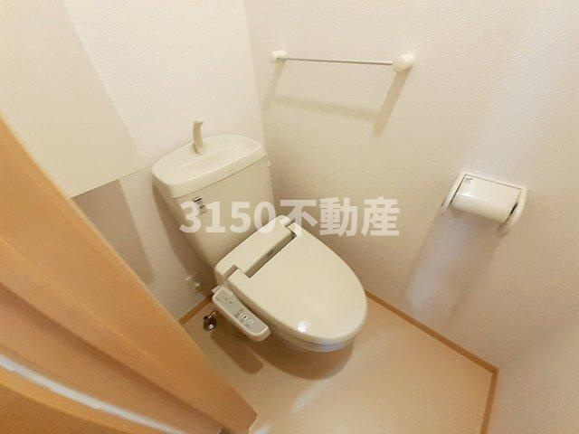 ピュア　ウェルのトイレ|落ち着いた色調のトイレです