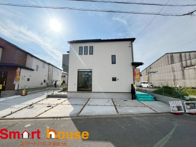 町田市小山町　新築6棟の前面道路含む現地写真