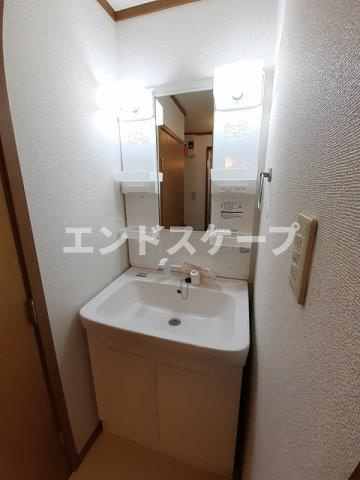 オークレジデンス・あきよしの洗面所|高崎、前橋のお部屋探しはエンドスケープまで！お客様の理想お聞かせ下さい♪