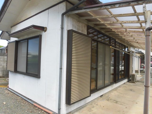 永井住宅のバルコニー