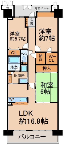 ランディア桃花台３番館　