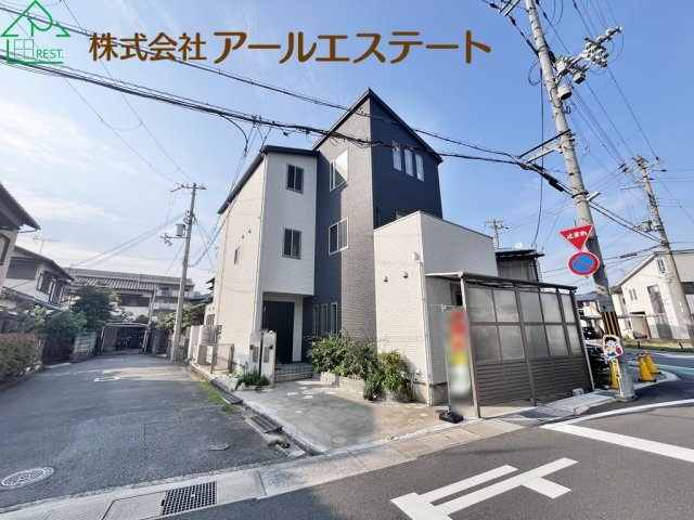 姫路市飾磨区今在家4丁目　　山陽電鉄「西飾磨駅」徒歩4分の前面道路含む現地写真