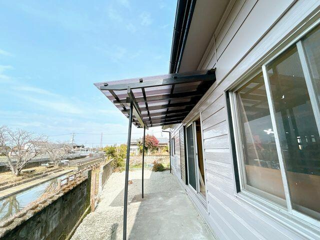 八代市古麓町の中古一戸建の庭