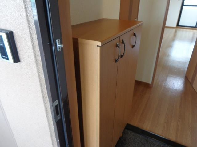 セントラル アパートメントの玄関