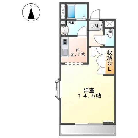 セントラル アパートメントの間取り