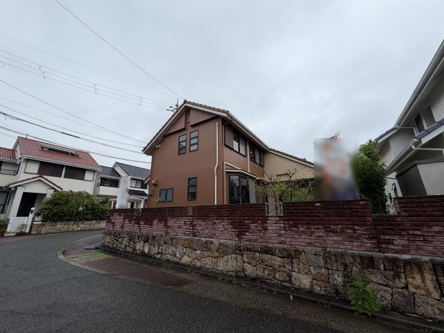神戸市西区樫野台3丁目戸建の前面道路含む現地写真