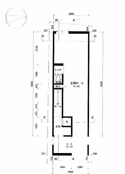 【間取り】 | 長柄西一丁目貸店舗
