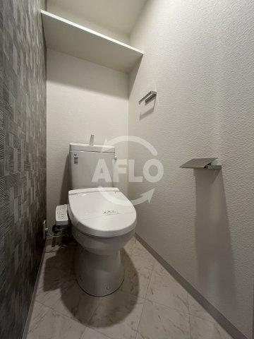エスレジデンス新大阪リッシュのトイレ|S-RESIDENCE新大阪Rish　トイレ