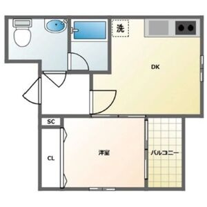 【間取り】 | ビルボード芦屋