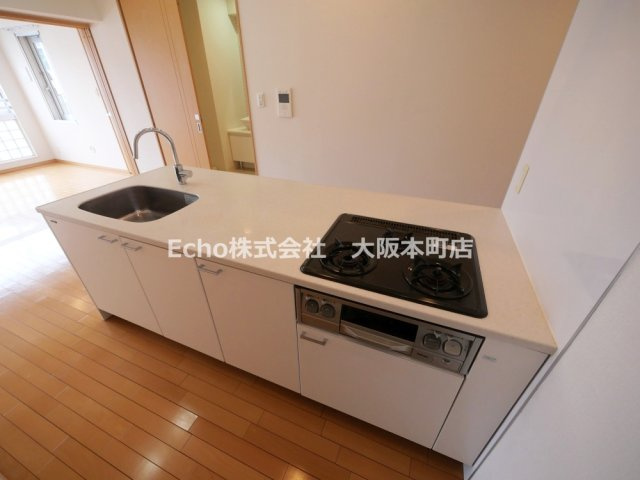 RIDGE北堀江のキッチン
