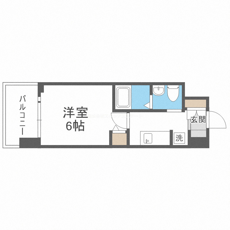 ラクラス阿倍野元町の間取り